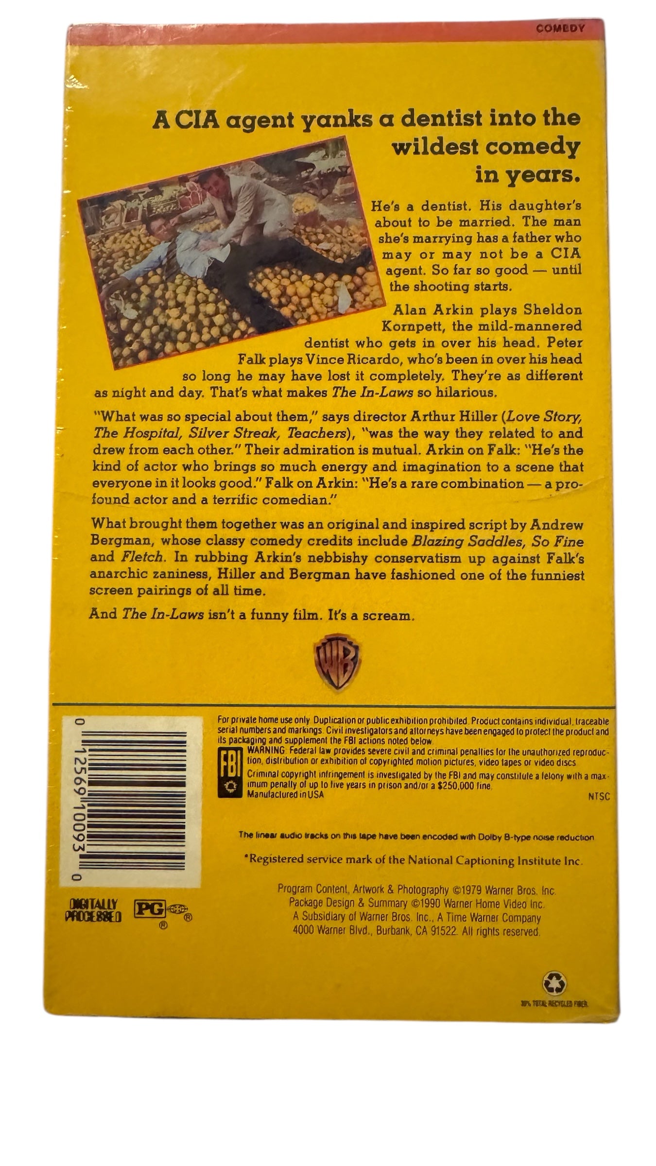 The In-Laws VHS (1979)