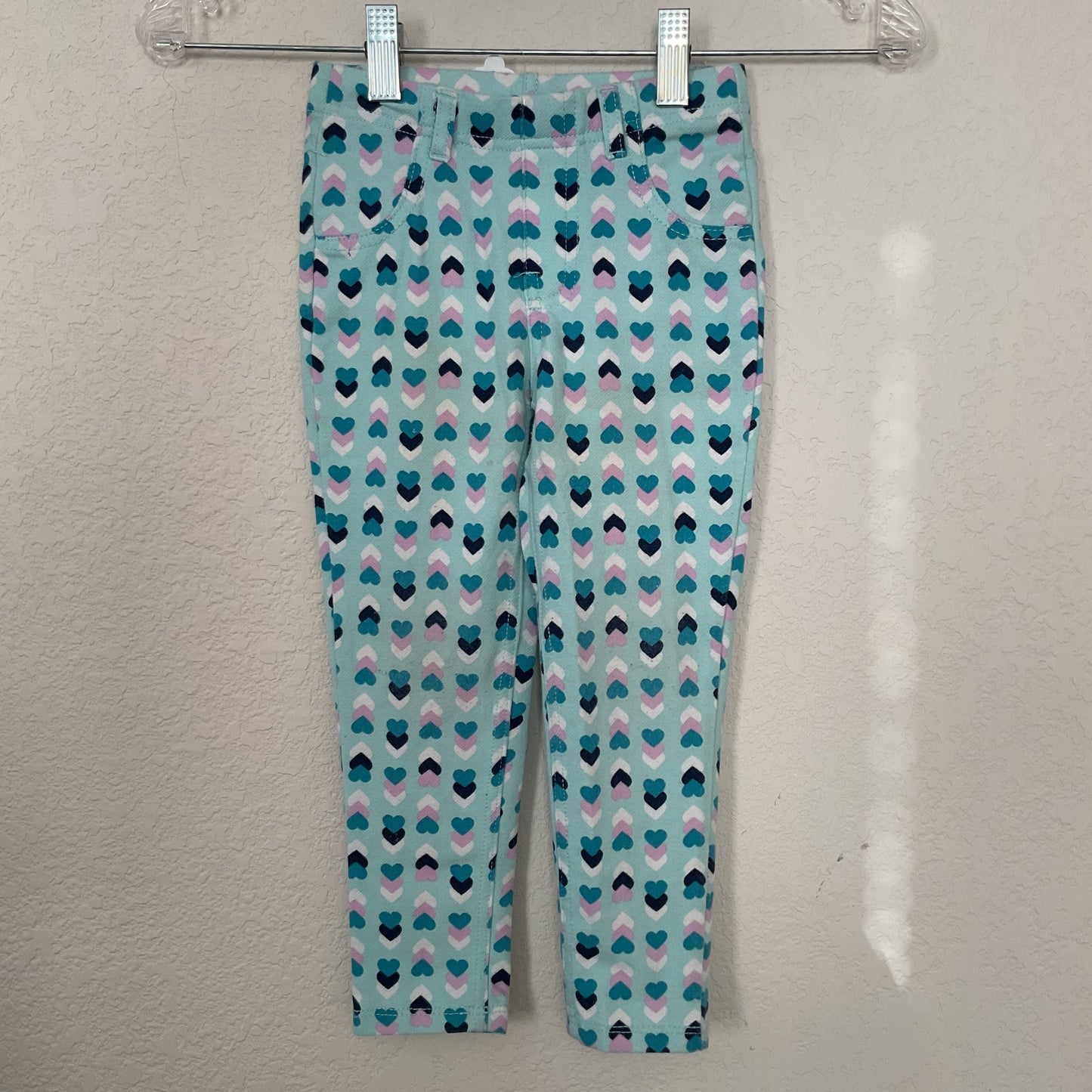 Garanimals Hearts Girls Pants Leggings Size T4/NP4.