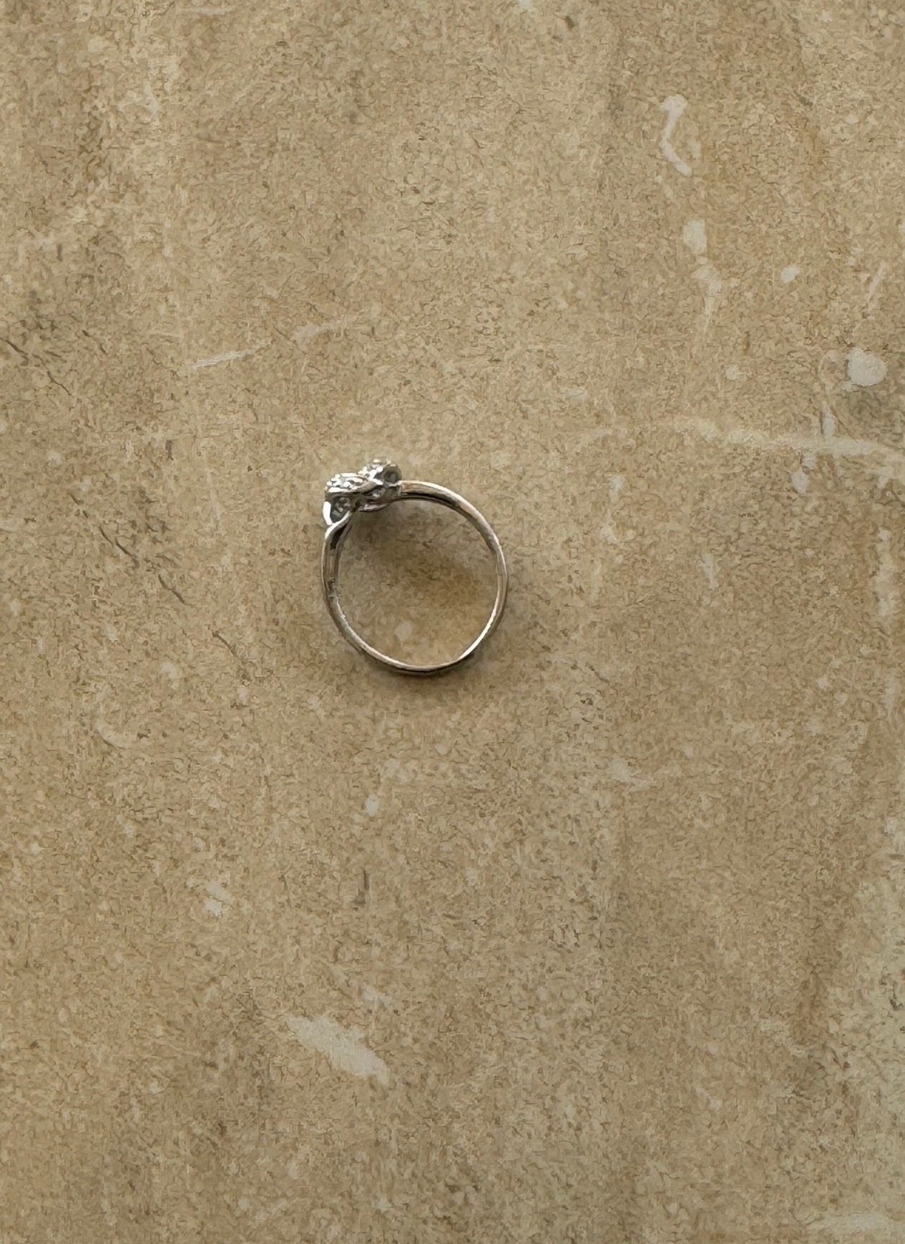 of ring:Diamond Accent Love Knot Ring