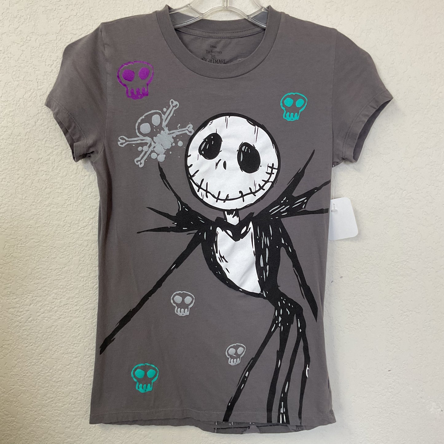 Disney Nightmare Before Xmas Jr’s Graphics T-shirt Size S.