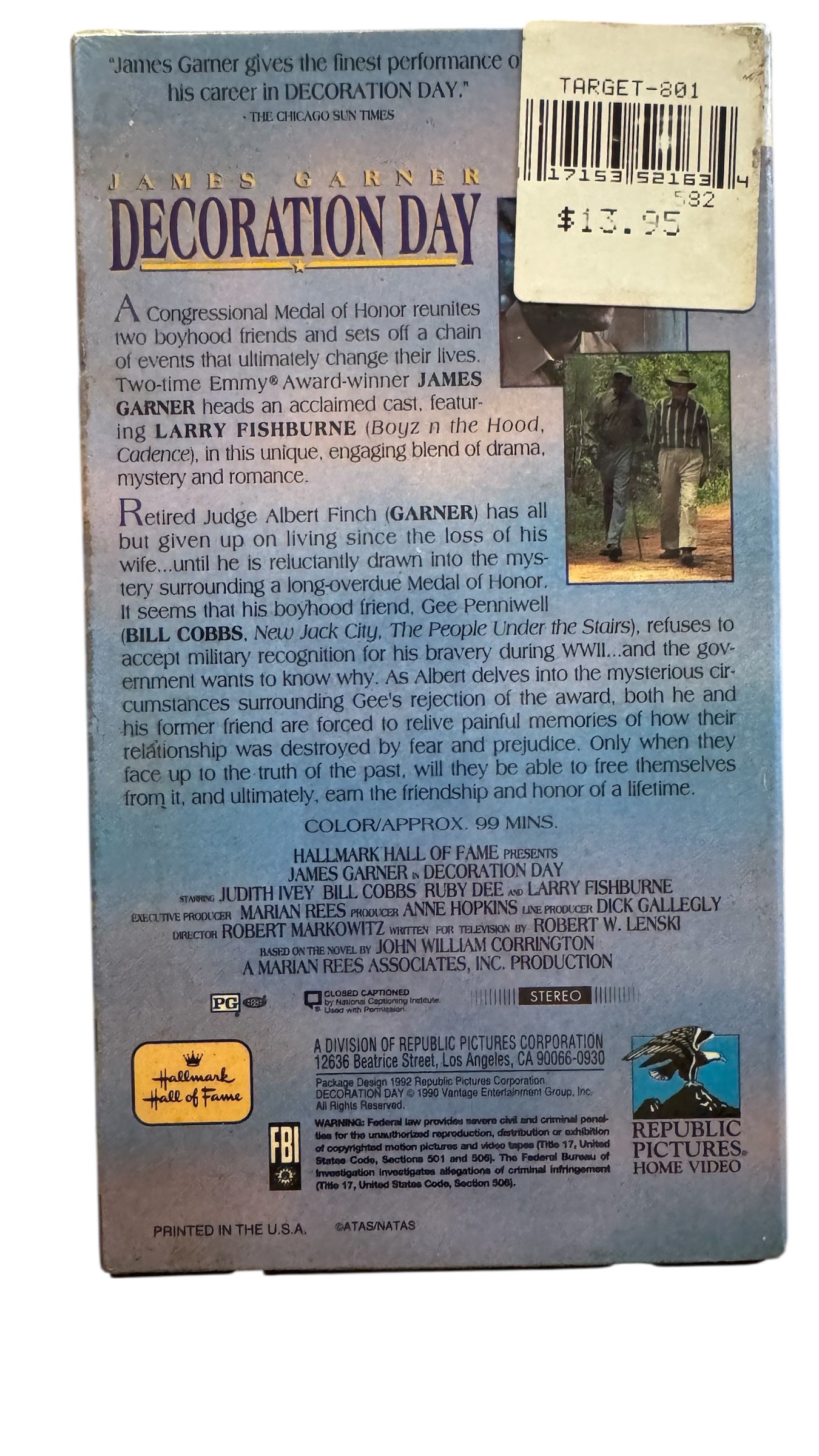 Decoration Day VHS (1990)