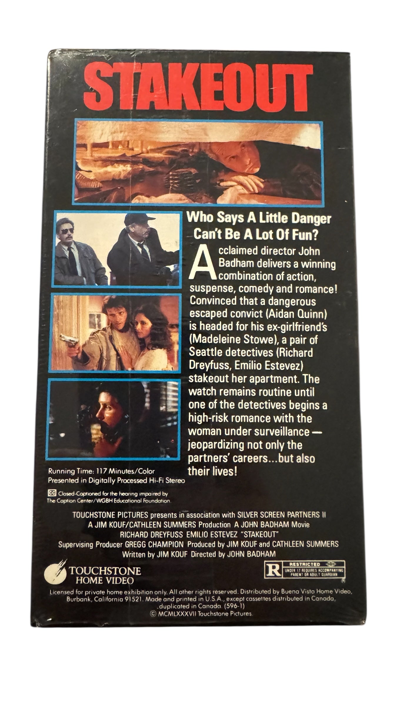 Stakeout VHS (1987)