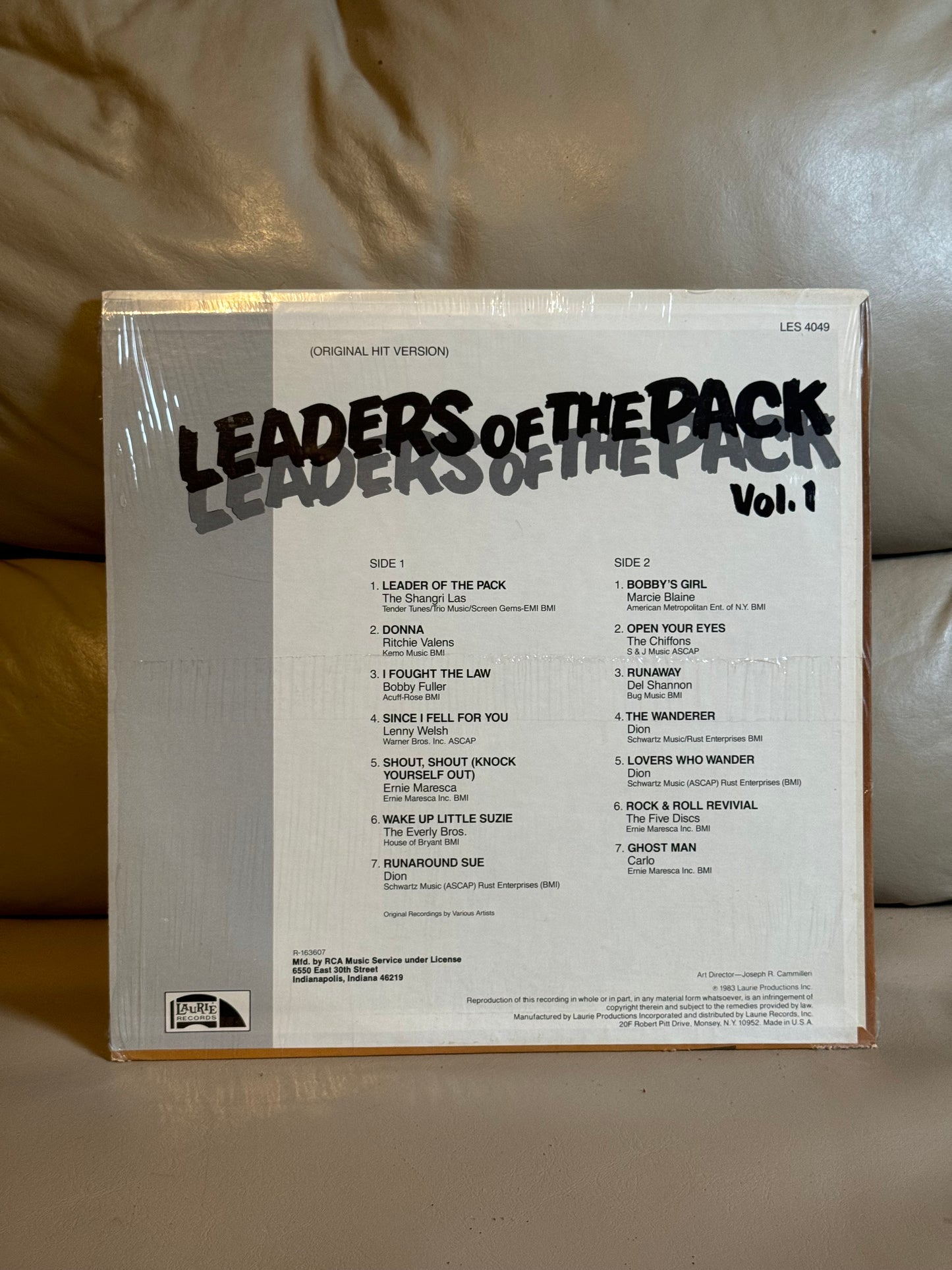 Leader of the Pack Vol 1 LP NM