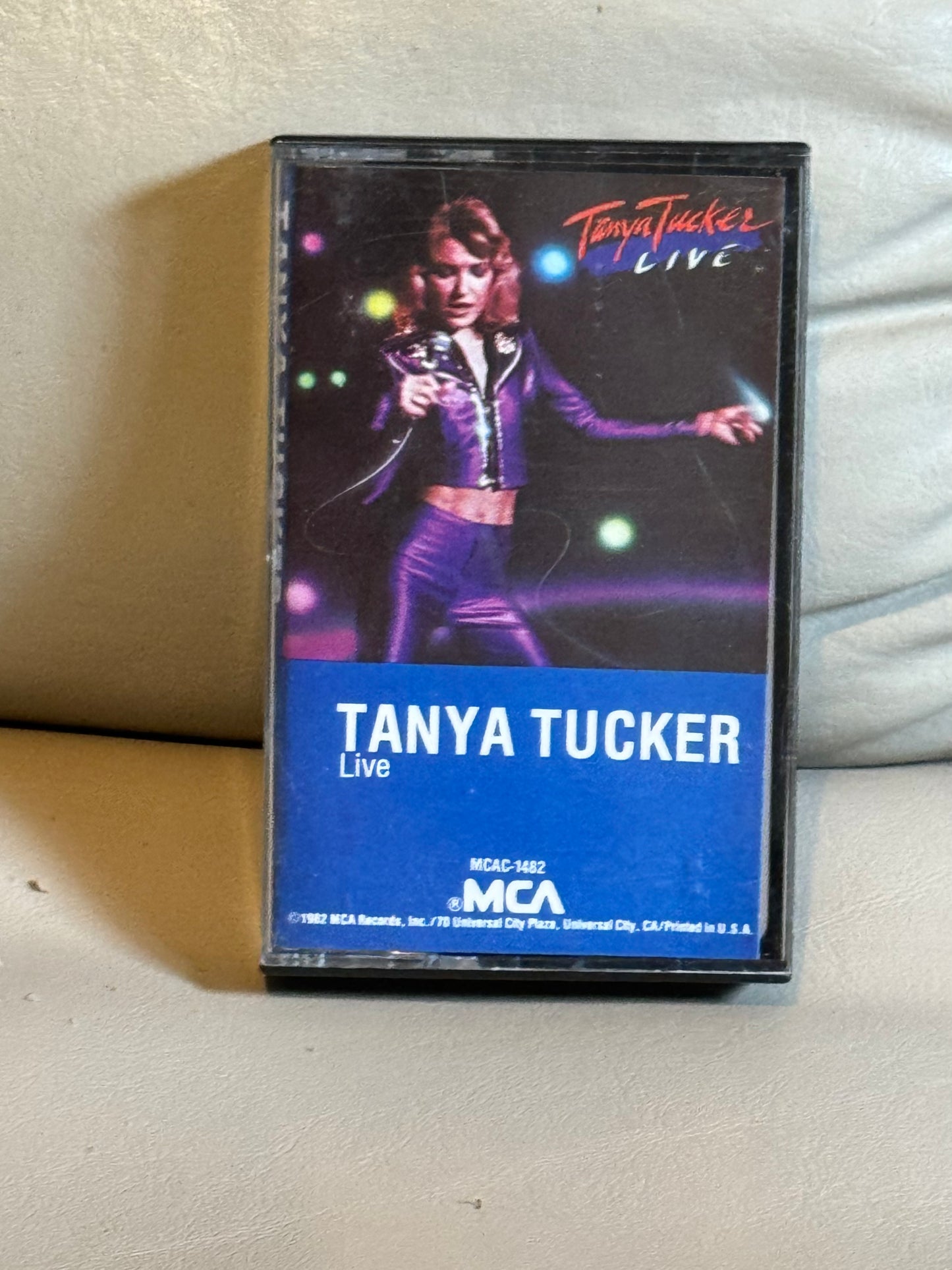 Tanya Tucker Live Cassette Tape 1982