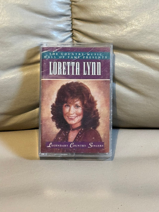 TIME LIFE CASSETTE TAPE- LORETTA LYNN LEGENDARY COUNTRY SINGERS