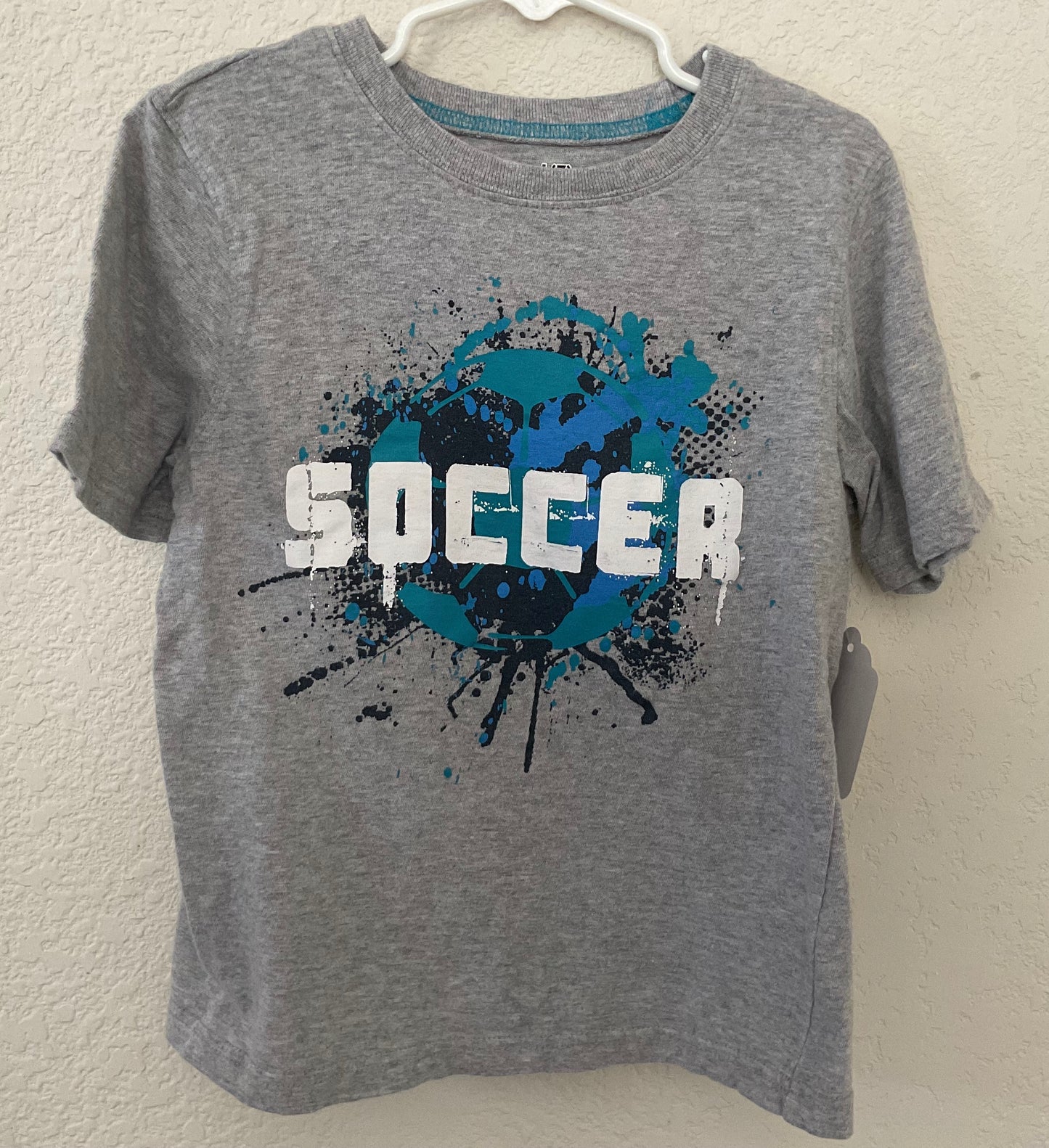 Jumping Beans Soccer Graphic T-shirt Size L(7).