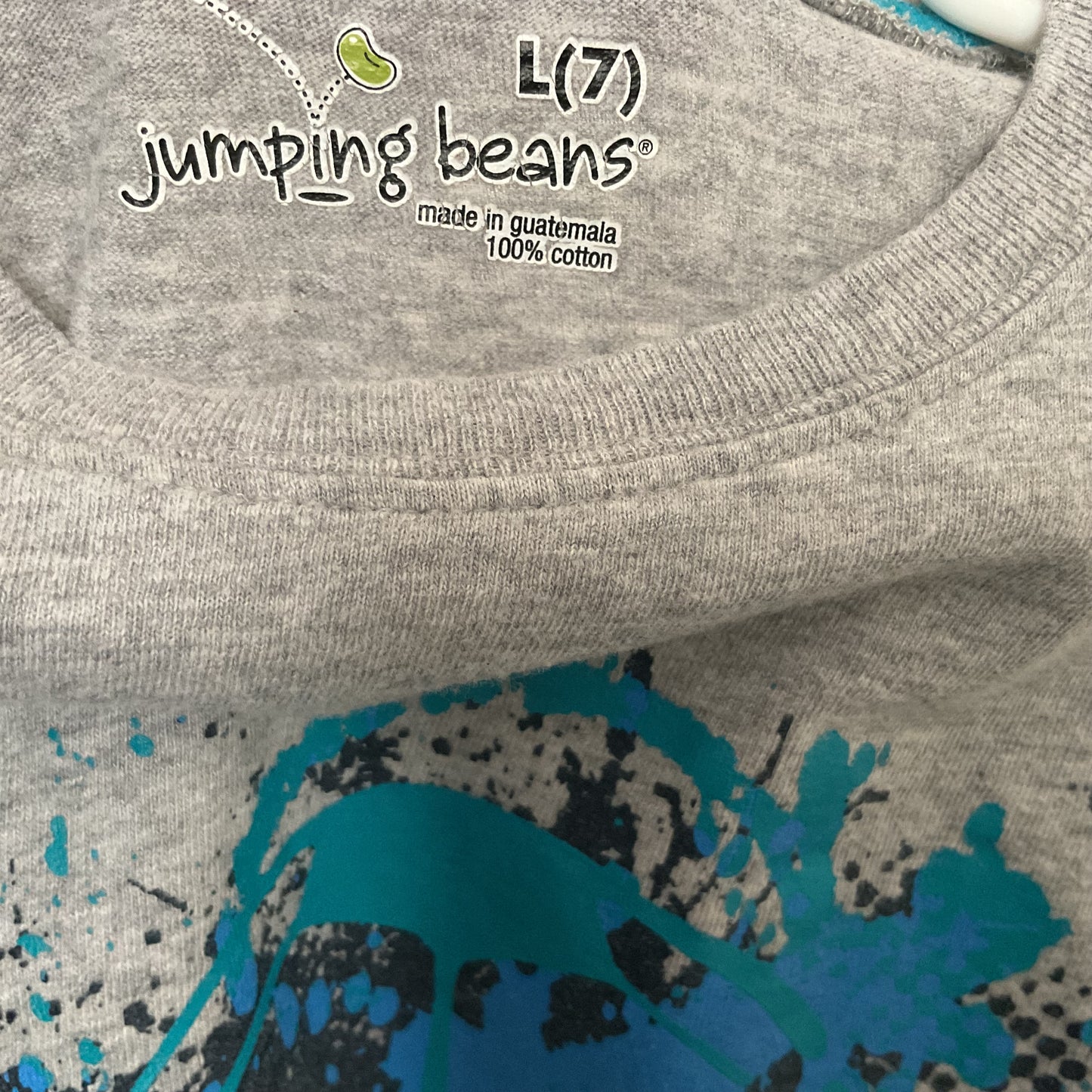 Jumping Beans Soccer Graphic T-shirt Size L(7).