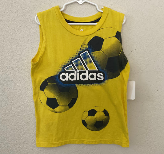 Adidas Soccer Sleeves Graphic T-shirt Size 5.