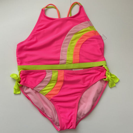 Cat&Jack Two Piece Girls Swimsuit Size XL(14-16).