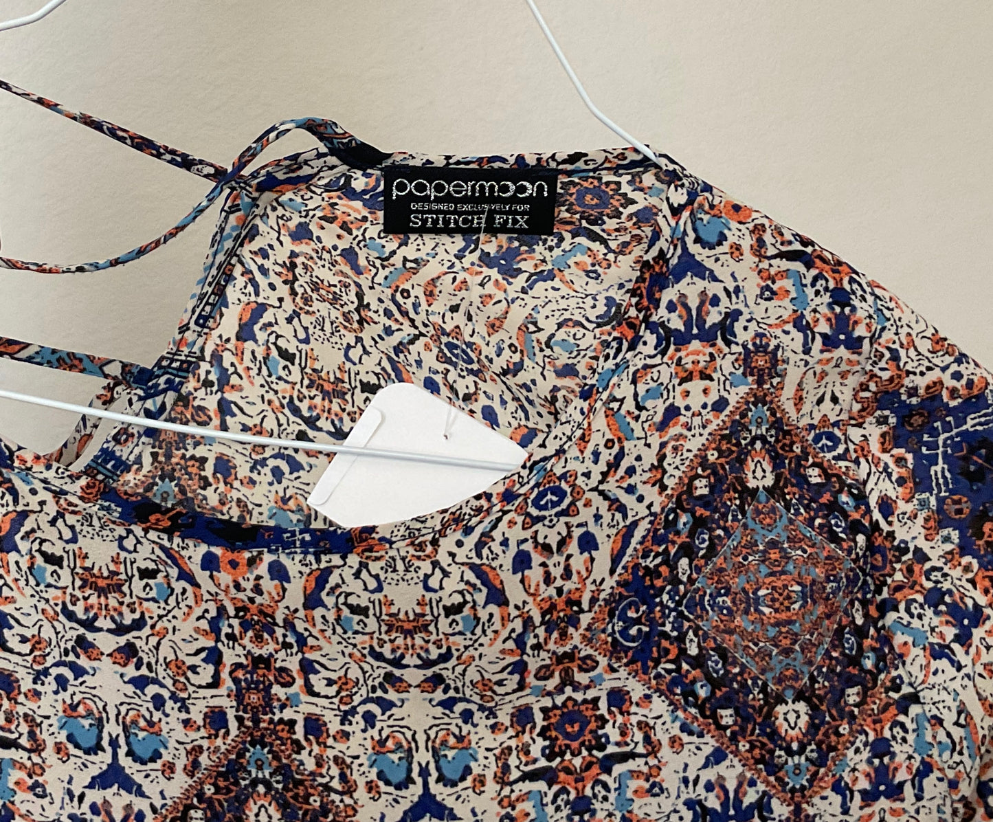 Papermoon For Stitch Fix Women’s Dress Blouse Size L.