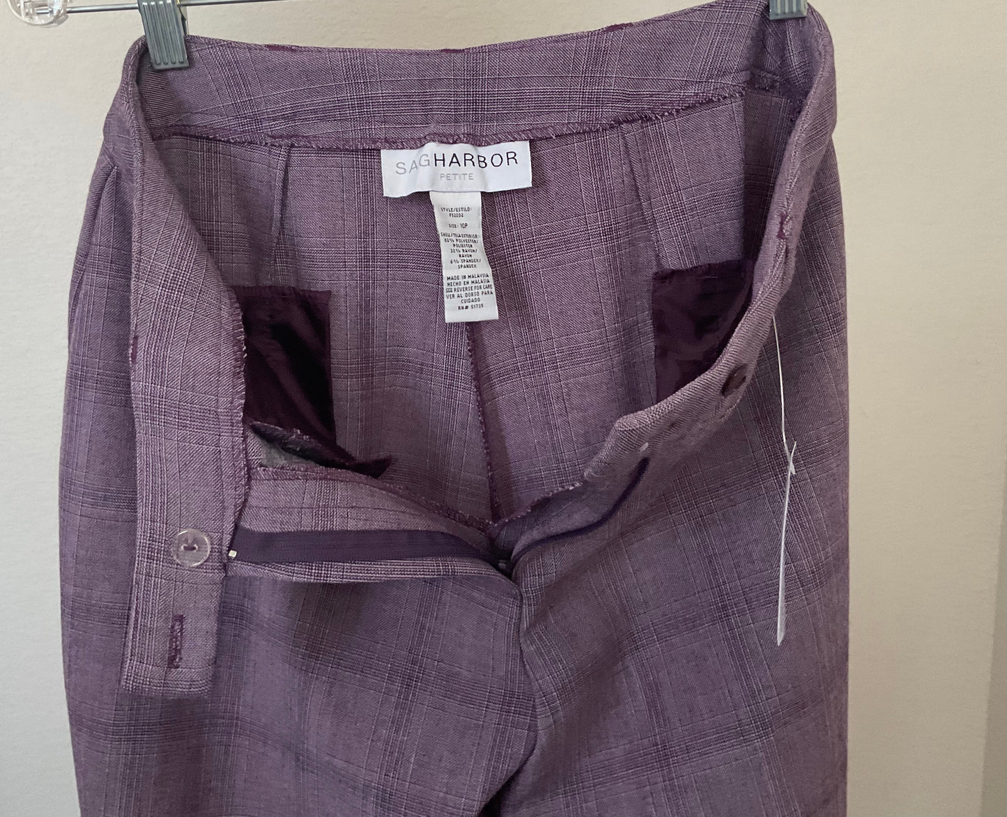 Sag Harbor Petite Women’s Dress Pant Size 10P.