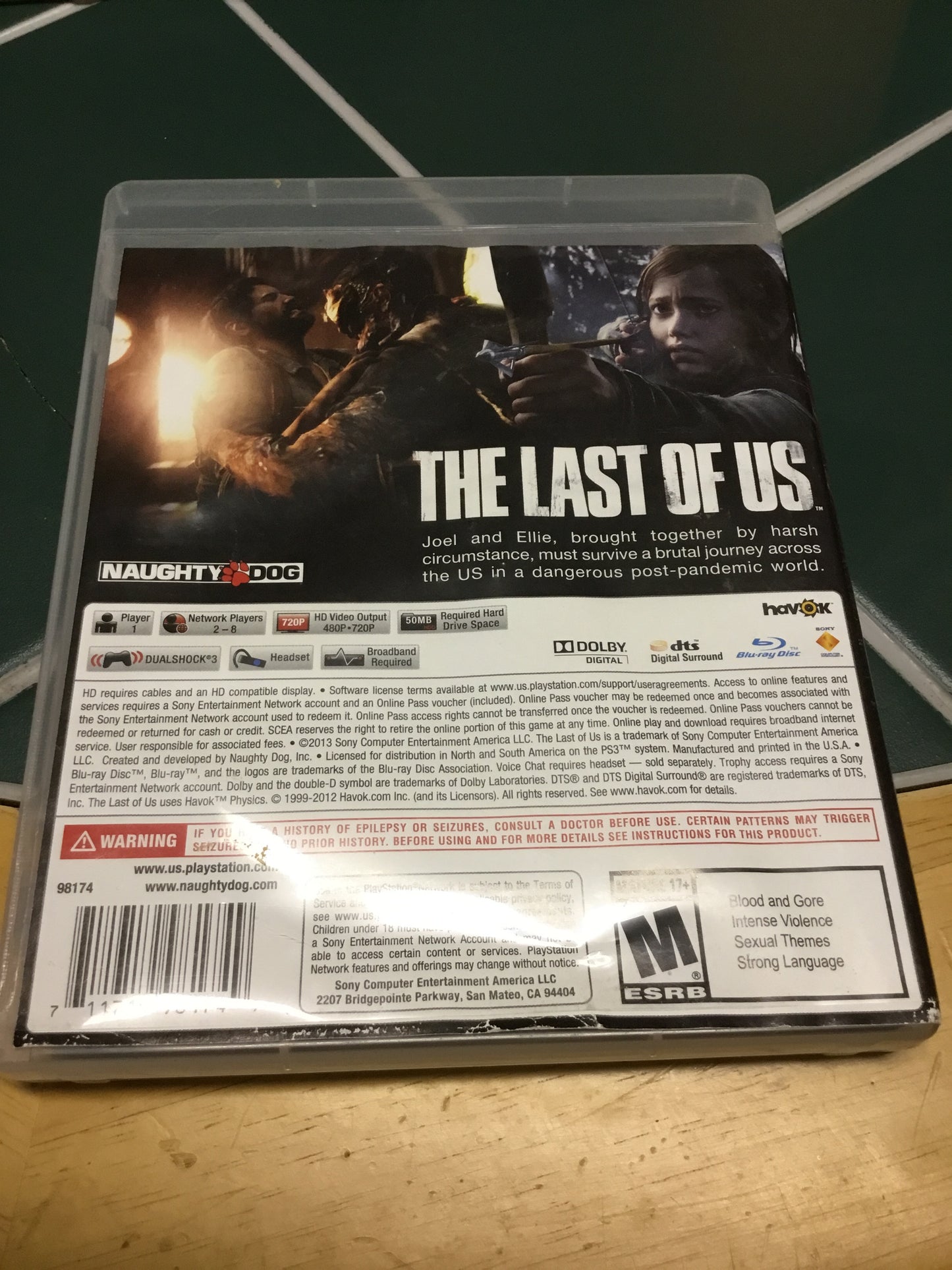 The Last Of Us PS3