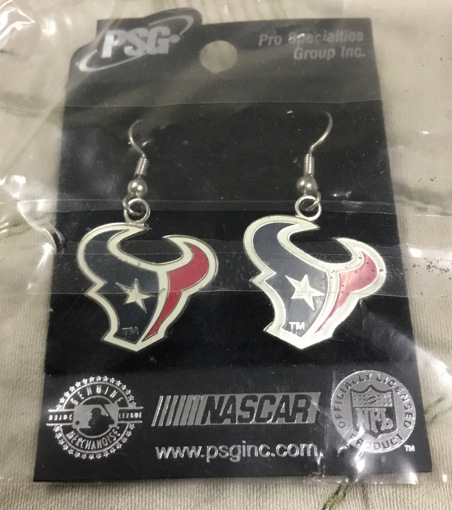 NFL Houston Texans Team Earrings