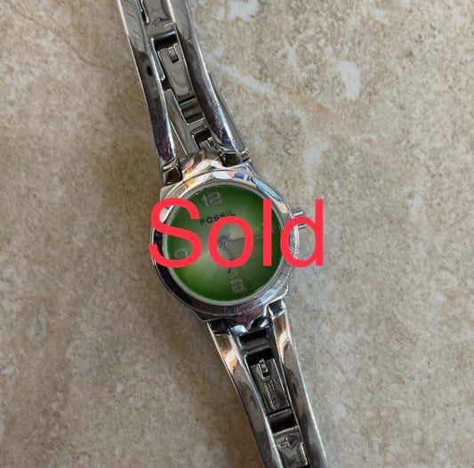 Fossil Silver-tone Bracelet Women’s Watch