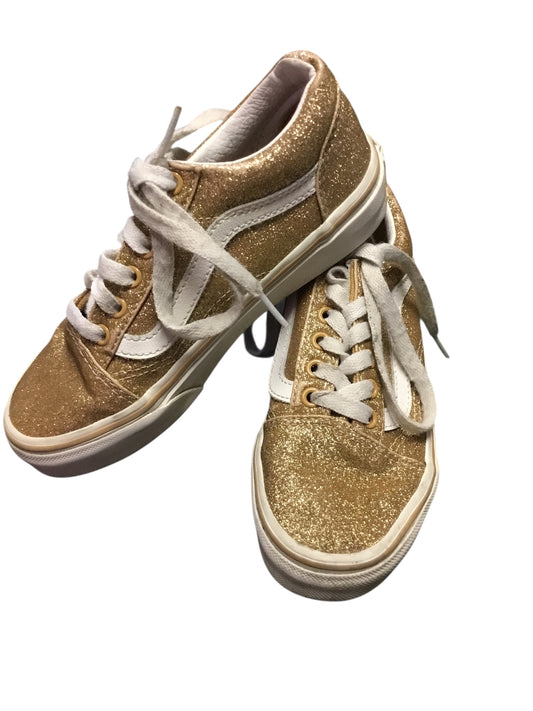 Vans (Glitter) Gold Tennis Shoes