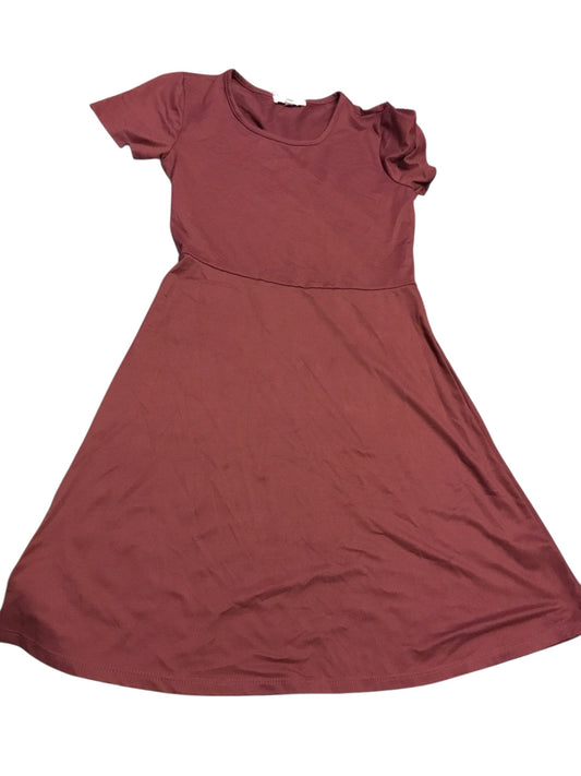 Dress Maroon