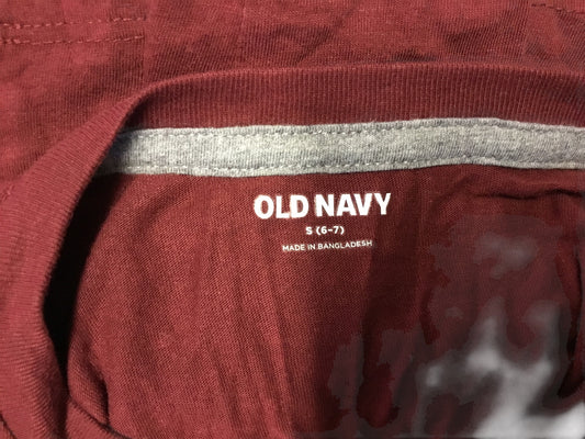 Old Navy Red Long Sleeve Shirt