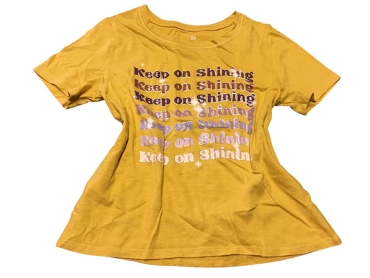 Favorite Boxy Tee Girls' Letter Print Blouse