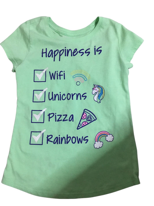 Wonder Nation Unicorn Designs Blouse