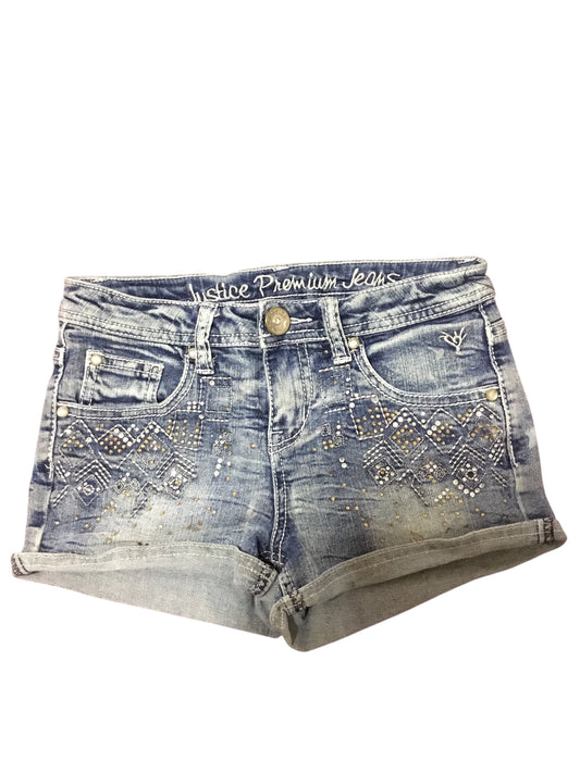 Justice Premium Girl's Shorts With Rhinestones