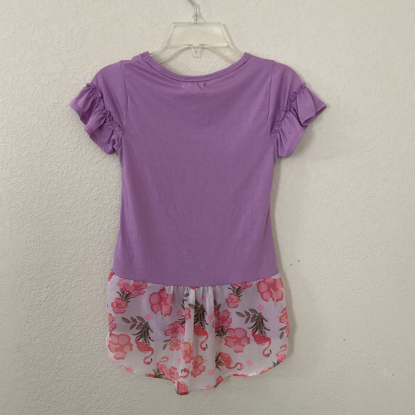 One Step Up Girls Graphic Blouse Size S(7-8)