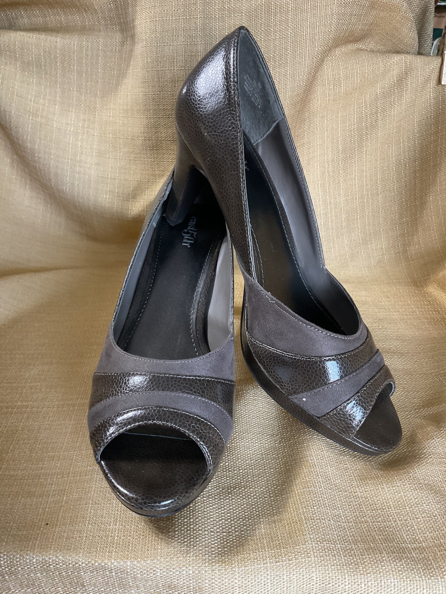 East 5th Women’s Peep Toes Heel Shoes Size 8