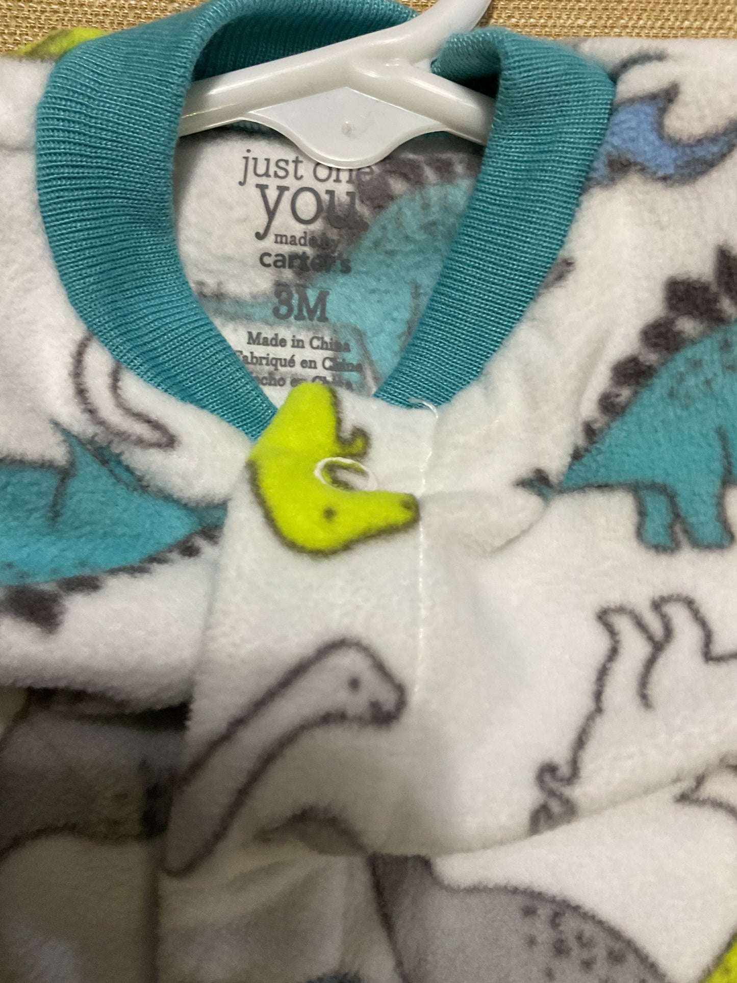 Dinosaur Themed 6 Piece Baby Boy Wardrobe Size 0-3 Months