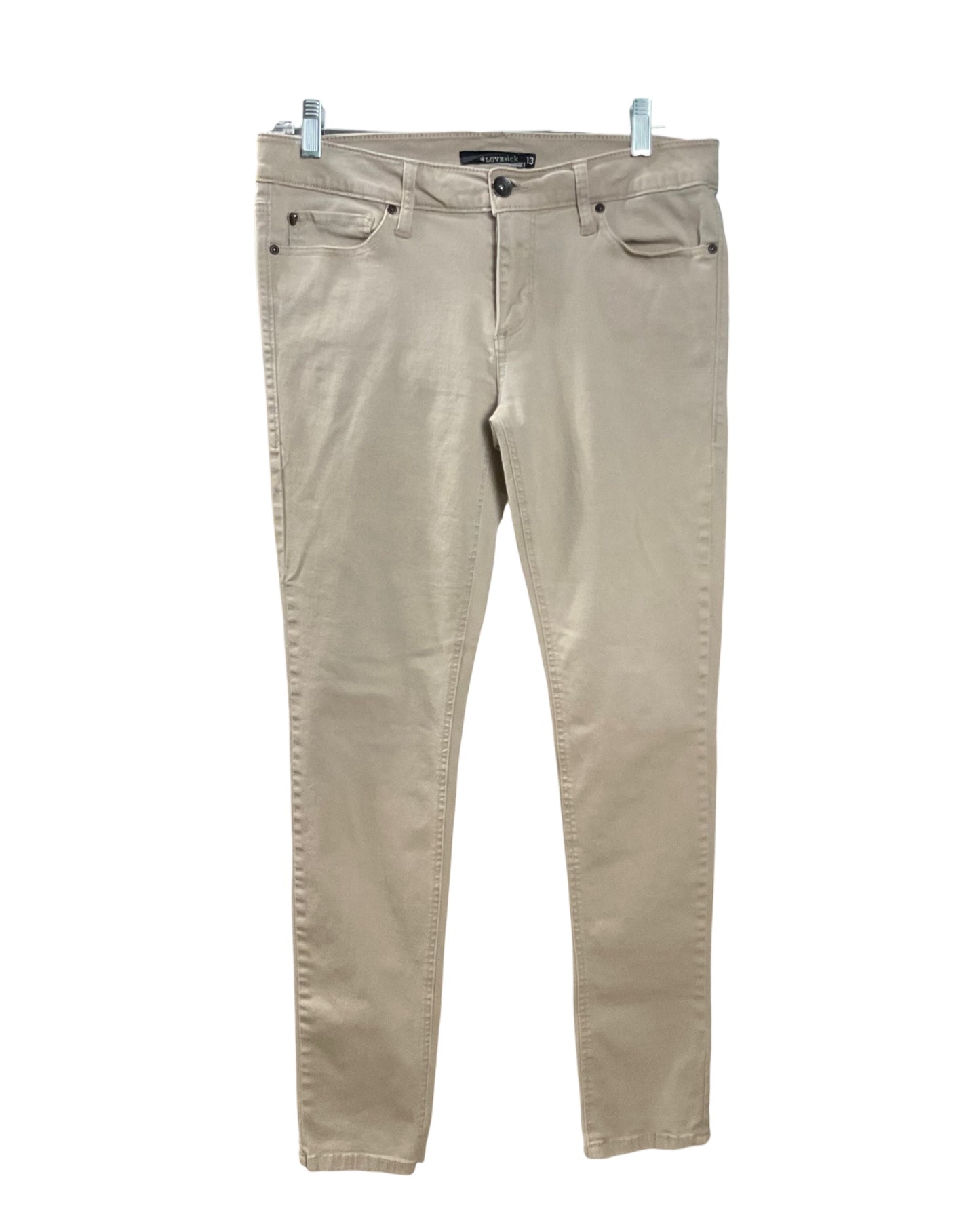 Lovestick Skinny Jr’s Khaki Pants Size 13