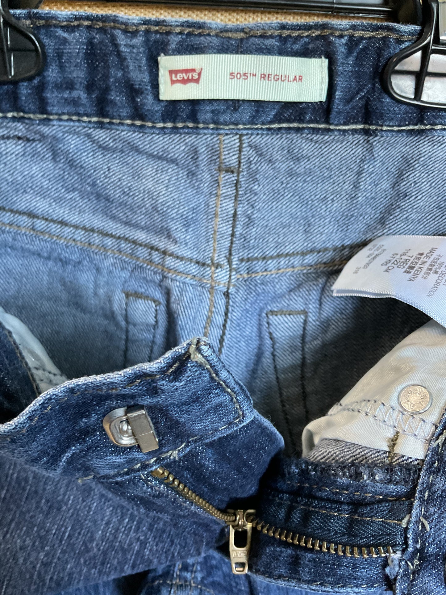 Levi’s 505 Regular Kids Jeans Size 7R