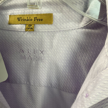 Alex & Marie Wrinkle Free Classic Fit Woman’s Shirt Size 4P