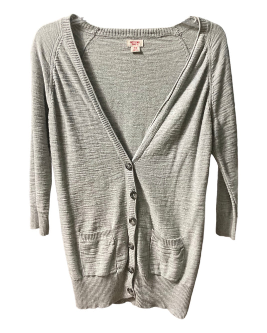 Mossimo Gray Women Cardigan Size M