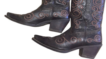 Lariat Leather Boots