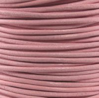 Round Leather Cord, 1.0mm, 2 Meter Pack