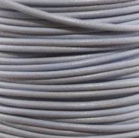 Round Leather Cord, 1.0mm, 5 Meter Pack