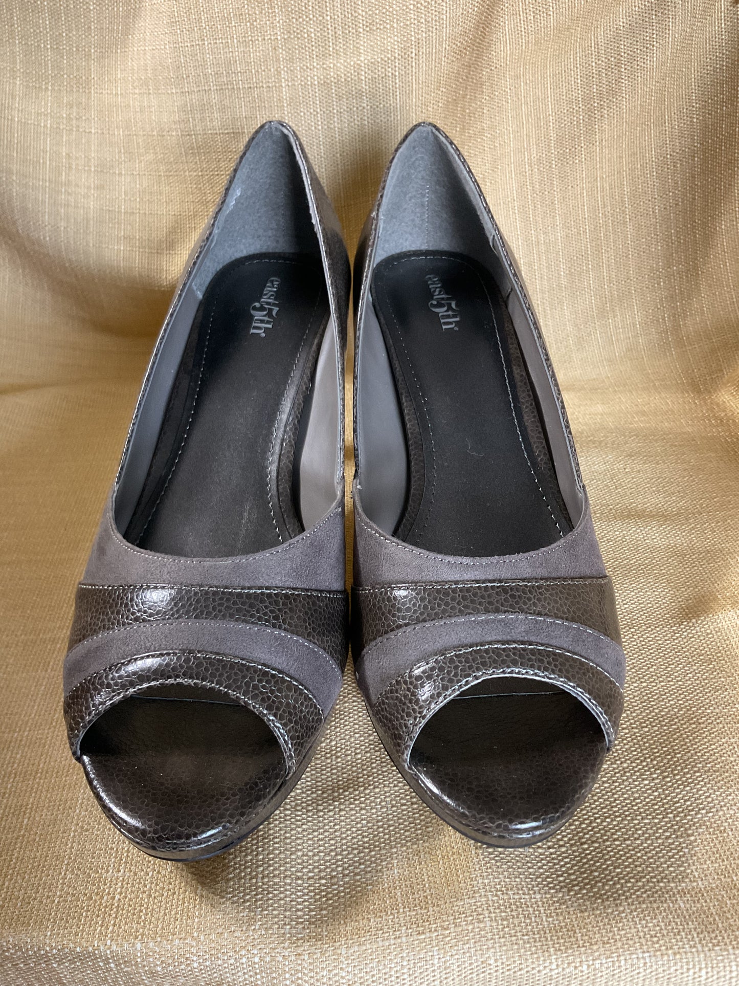 East 5th Women’s Peep Toes Heel Shoes Size 8