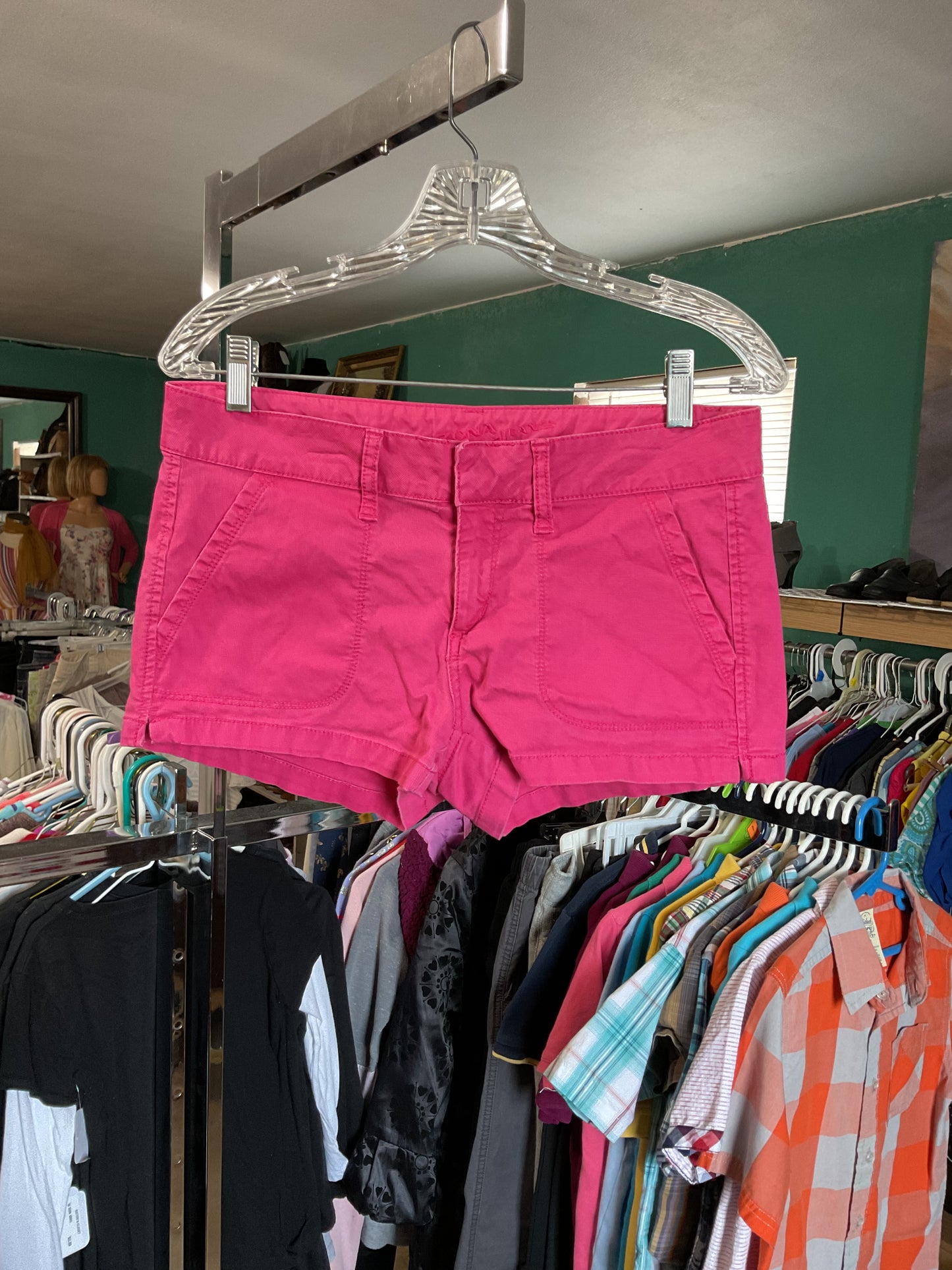 Arizona Hot Pink Misses Shorts Size 7