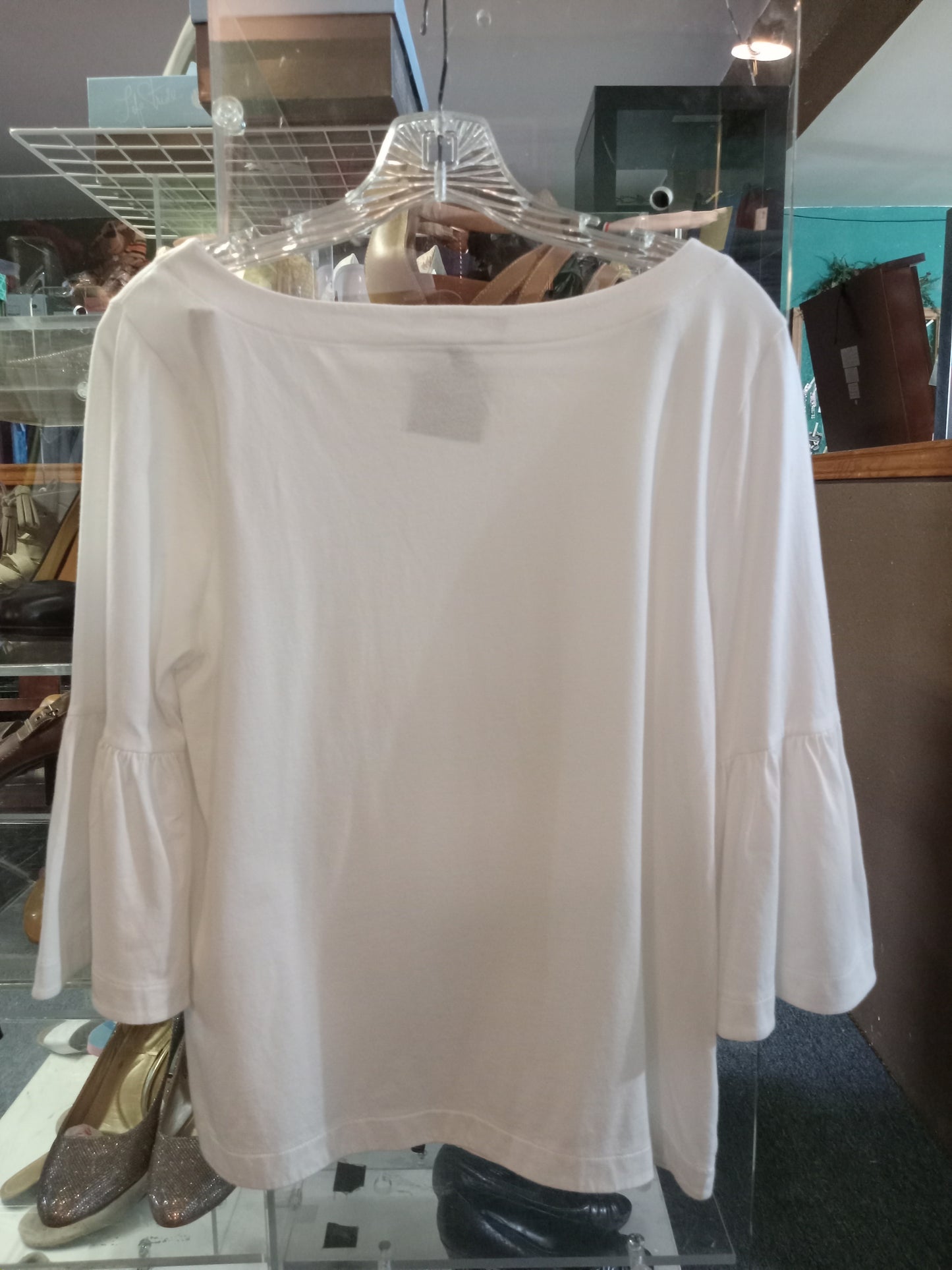 Banana Republic Basic White Blouse Size S