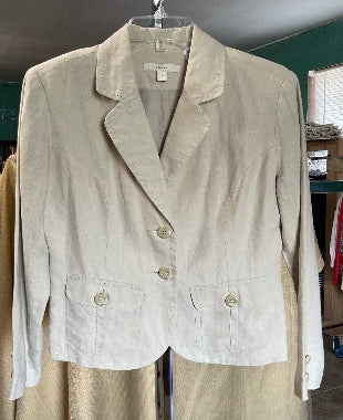 Merona Women’s Linen Classic Cut Blazer Size S