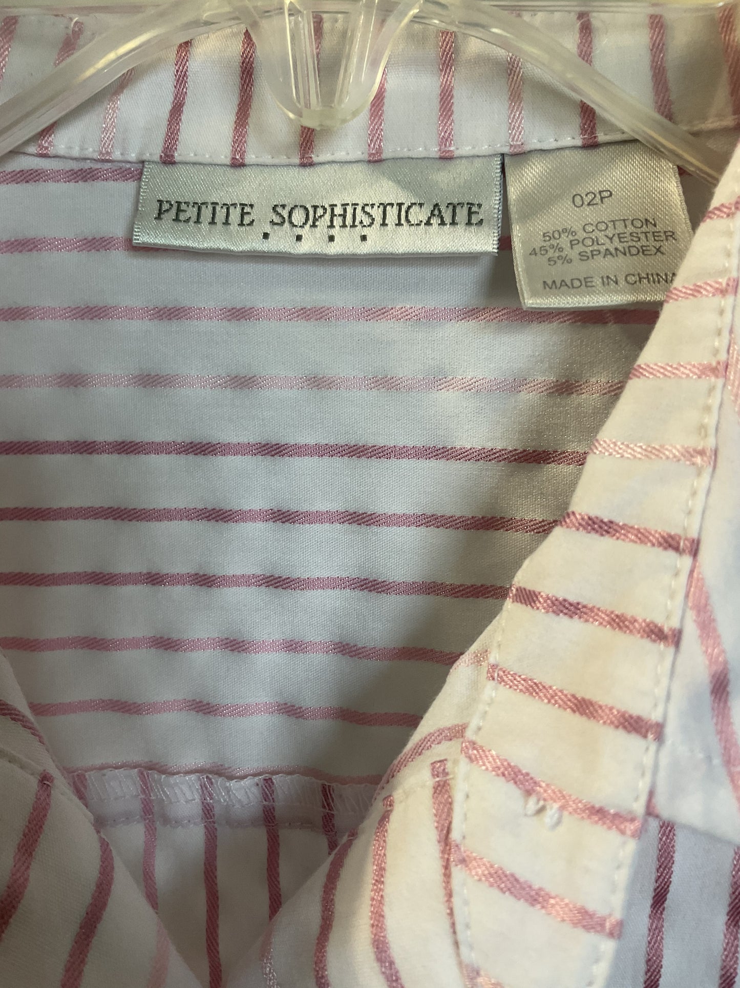 Petite Sophisticated Women’s Blouse Size 2P