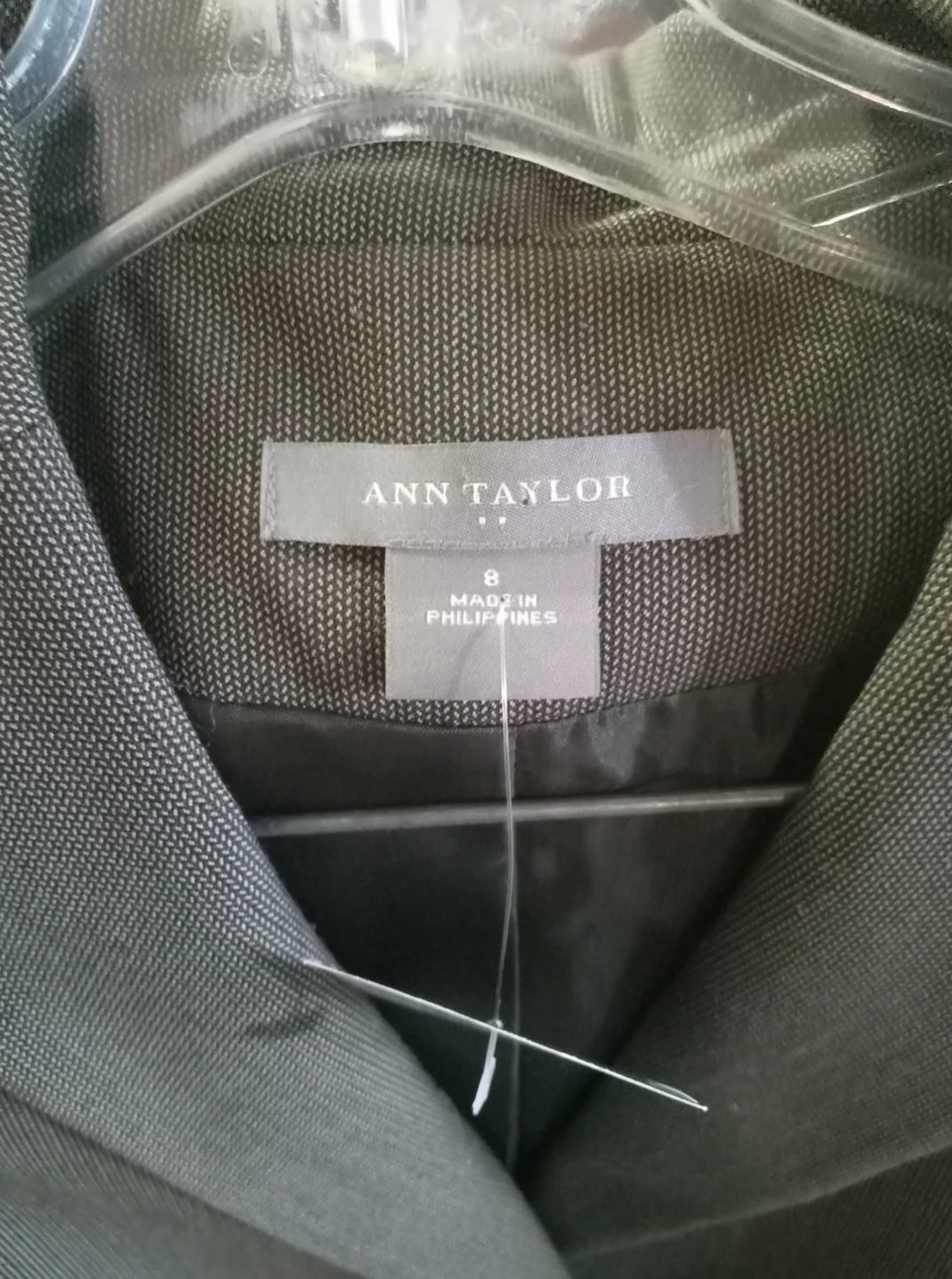 Ann Taylor Brown Blazer Size 8