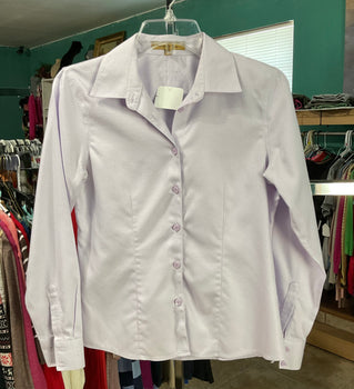 Alex & Marie Wrinkle Free Classic Fit Woman’s Shirt Size 4P