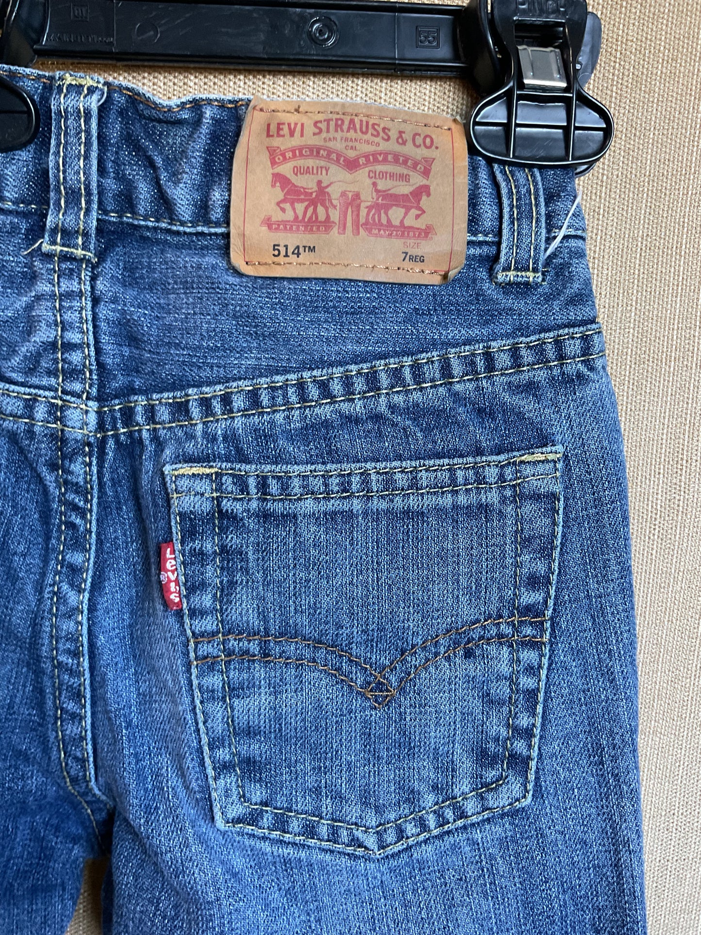 Levi’s 514 Kids Jeans Size 7R