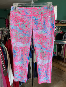 BCG Sports Pink Capri Girls Pants