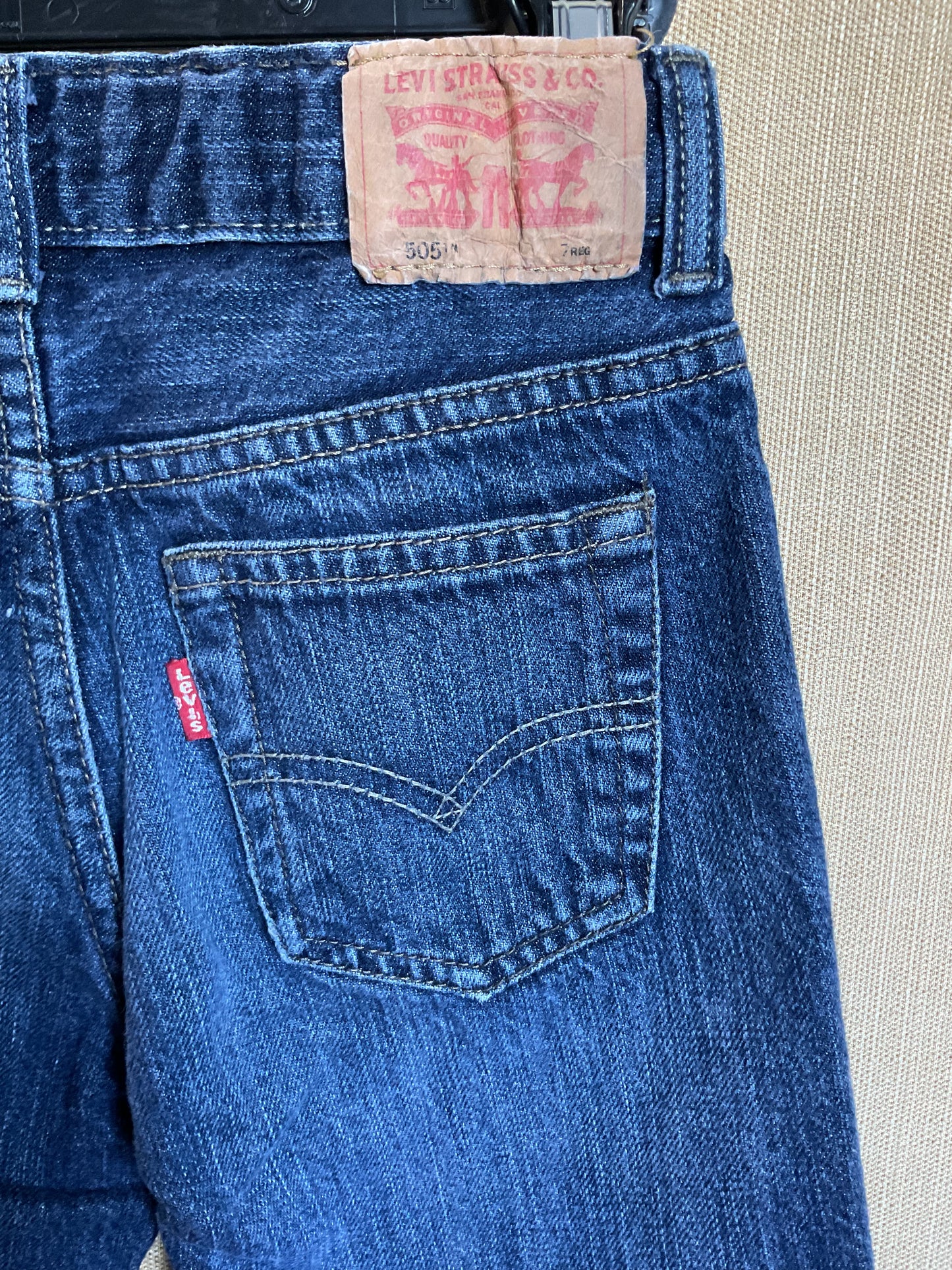 Levi’s 505 Regular Kids Jeans Size 7R