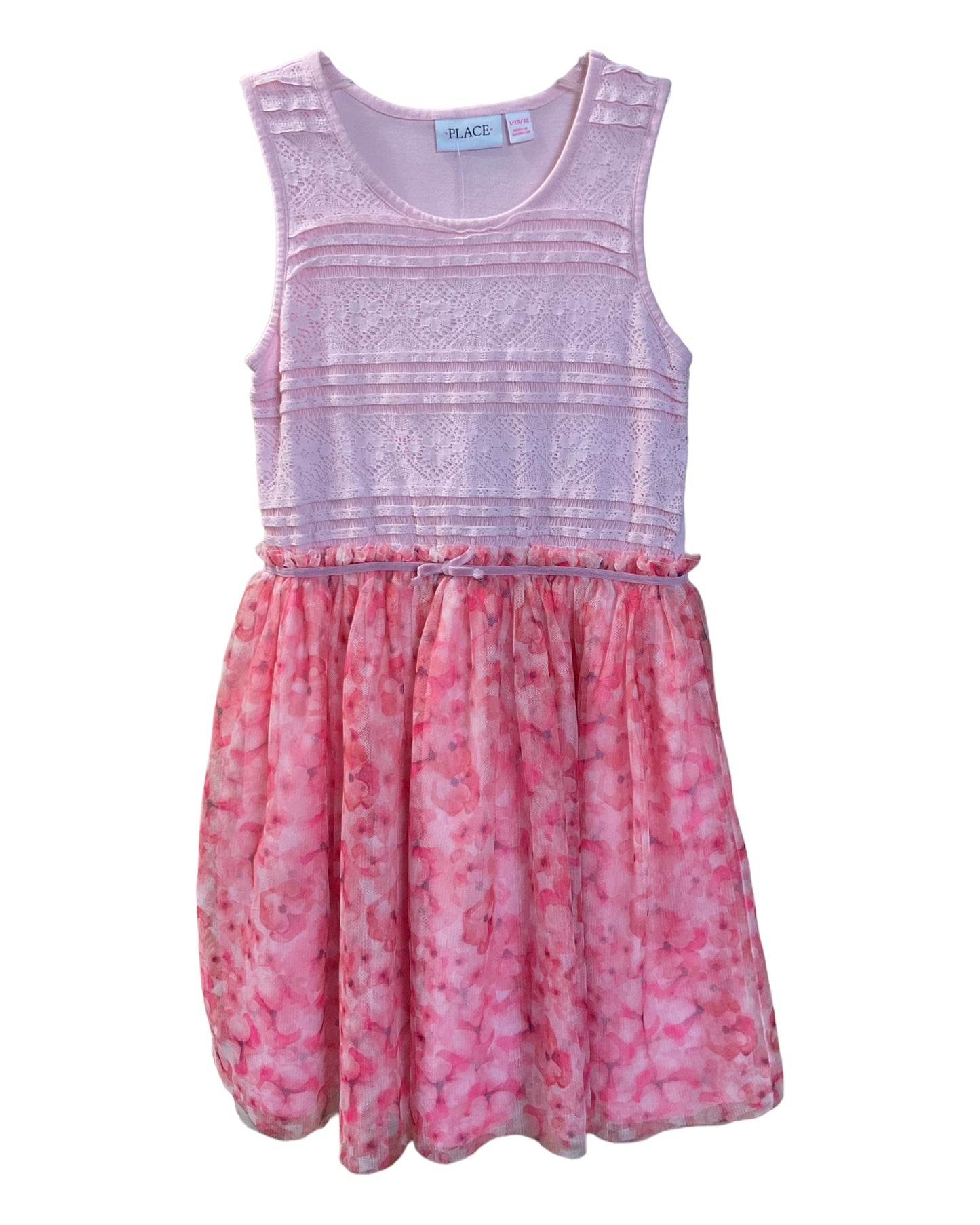 Place Sleeveless Spring  Girls Dress Size M(10-12)