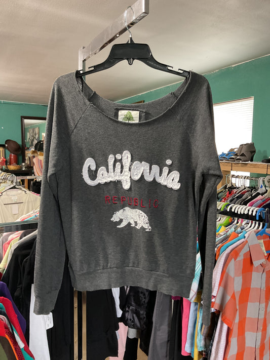 Green Sleeves California Los Angeles Women’s Sweatshirt Size M