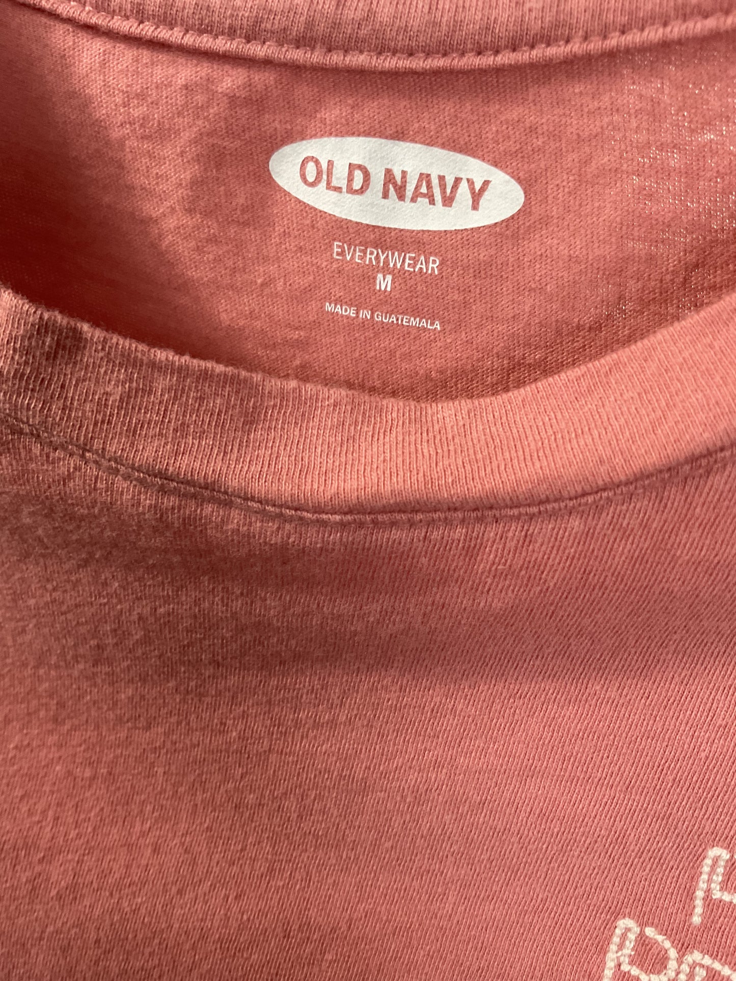 Old Navy Misses Graphic T-shirt Size M