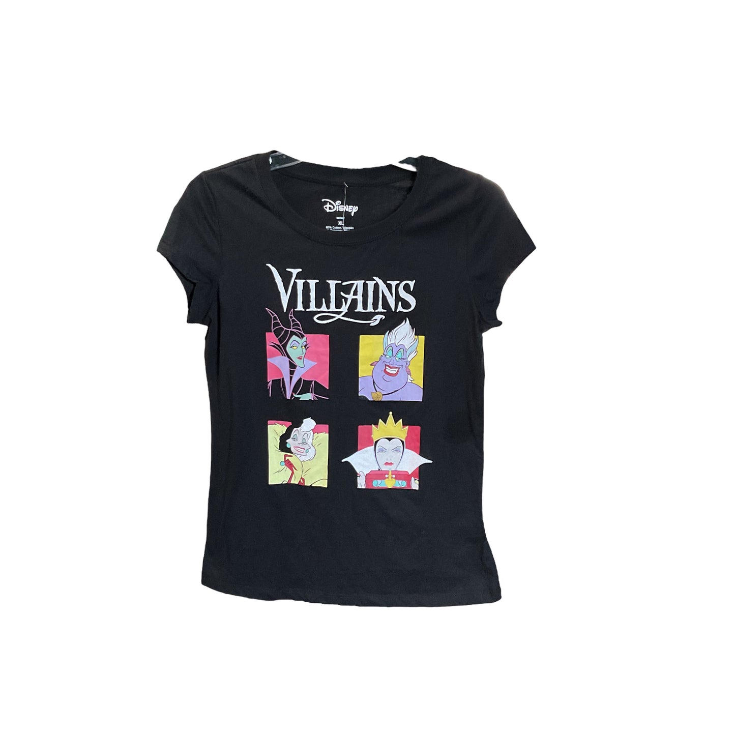 NWT Disney Villains Graphic Girls T-shirt Size XL