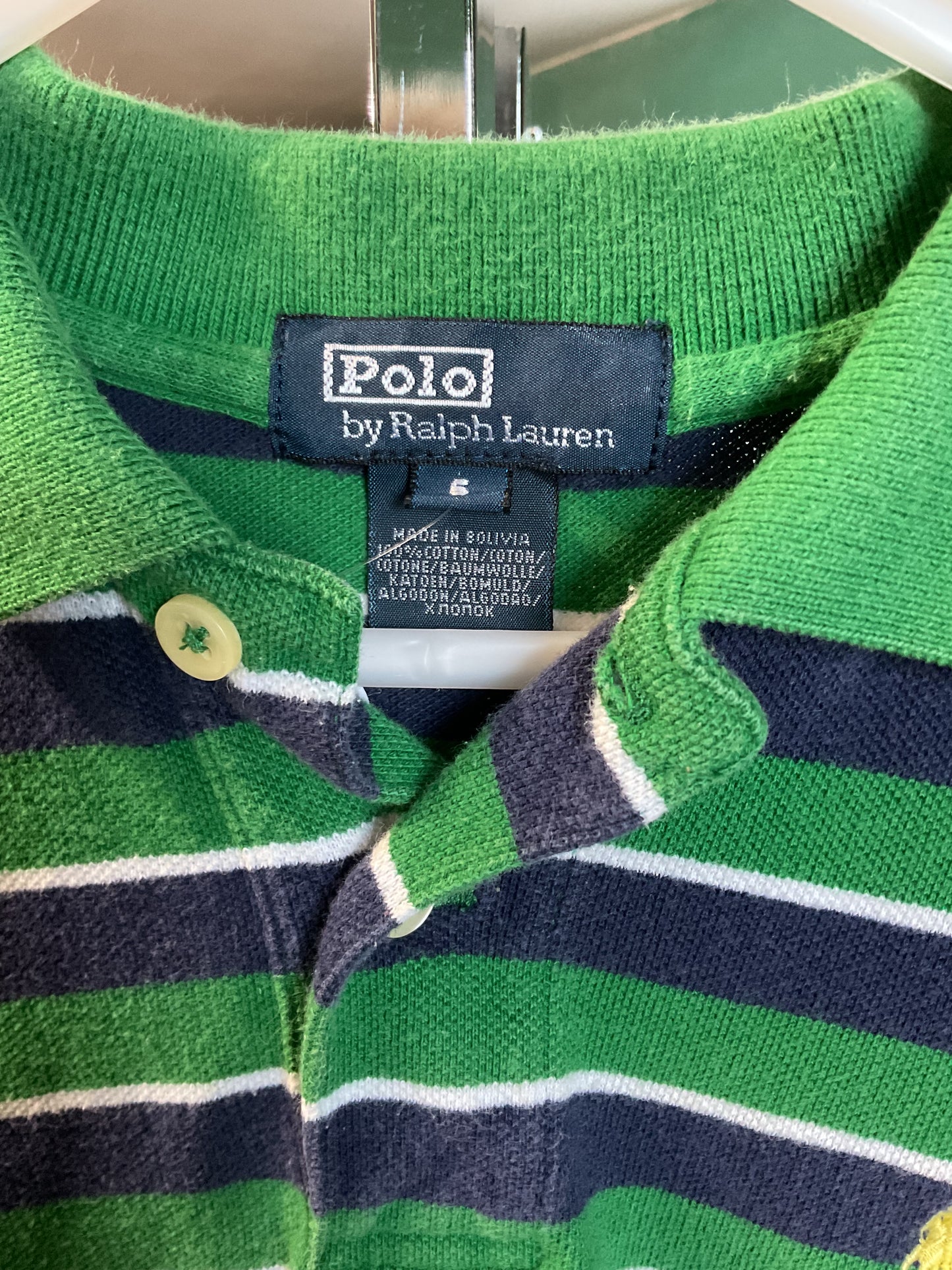 Polo by Ralph Lauren Boys Stripes Polo Shirt Size 6