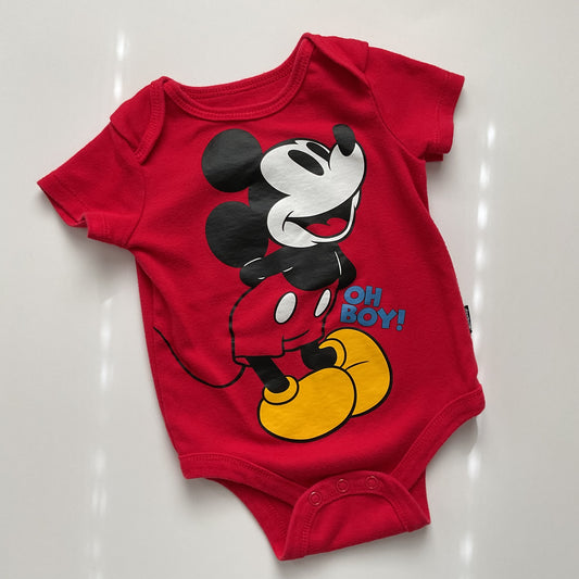 Mickey Mouse From Disney World Baby Boy Single Onesie Size 3-6M